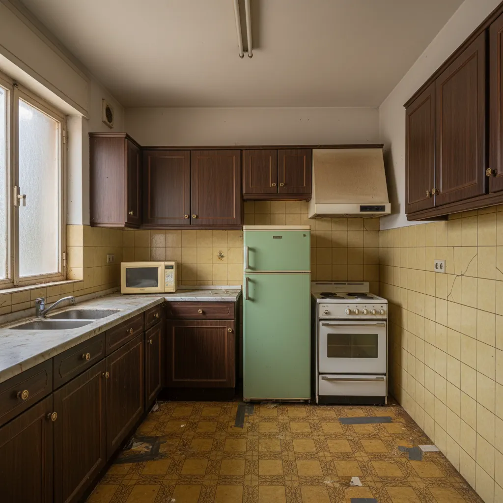 Cocina antes de la reforma